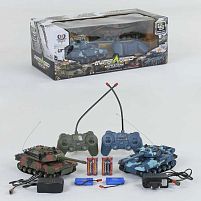 Танковий бій 333 - ТК 11 радіоуправління, акумулятор 3.6V, світло, звук, в коробці