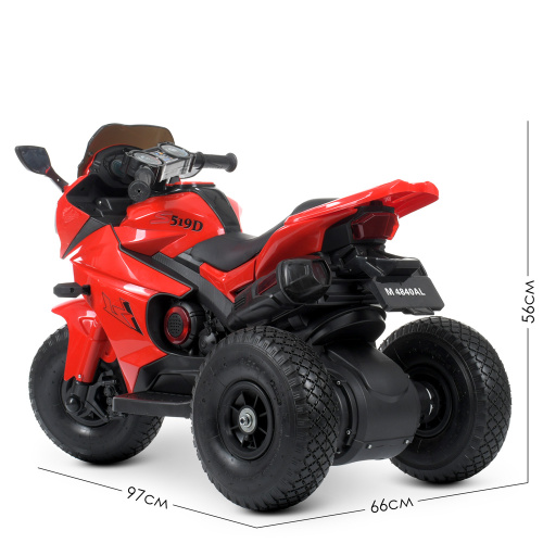Електромотоцикл дитячий Bambi Racer M 4840AL-3 фото 5