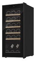 Картинка  Винотека Philco /18 бутылок/температур 10-18 С/Led-подсветка/сенсор/дисплей/черный (PW18KF) магазин cd-market
