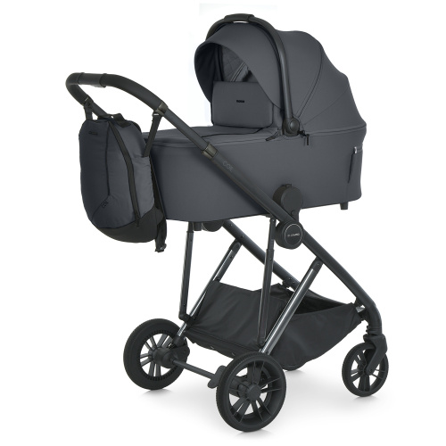 Коляска дитяча прогулянкова El Camino ME 1190 Vulcan Gray (розкл.: 59*103*110 см, склад.: 45*59*67 см, колеса: передні 7,1"/задні 9.25"/PU, до 22 кг)