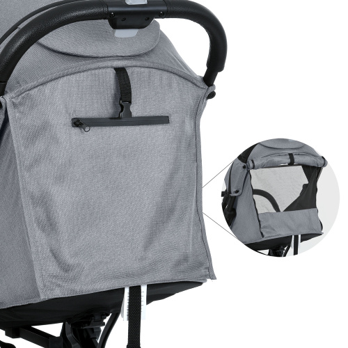 Коляска дитяча прогулянкова Bambi M 5727-1 FLASH Silver Gray фото 3
