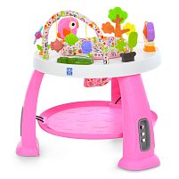 Центр-стрибунець розвиваючий Bambi M 6243-8 (66*66*69 см, 3в1: столик-лего, обертове сидіння, стрибунець, музика)