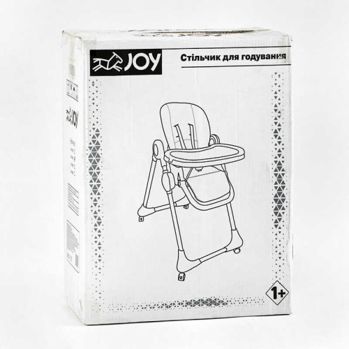 Стільчик для годування Joy K-94011 (55*79*115 см, регульованя: стільниця 3 положення, сидіння 3 положення, висота 7 положень, підніс, кошик, 4 колеса) фото 8