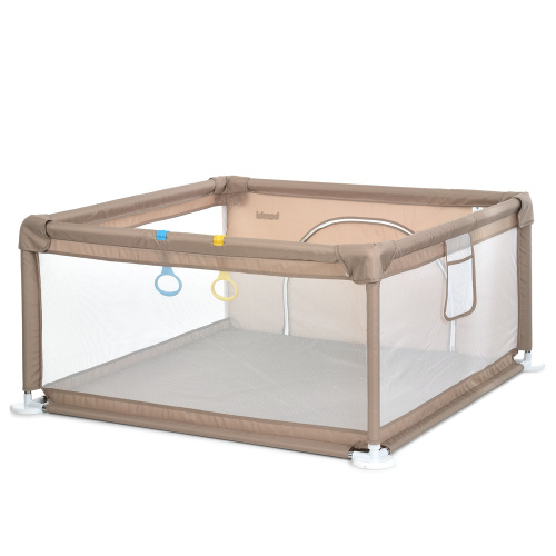 Намет-манеж Bambi MR 1339-BG (61*123*123 см, ширина з ніжками 132 см, тканина: Oxford 150D, 2 ручки, вхід із застібкою-блискавкою, поліестер, бежевий) фото 3