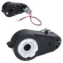 Редуктор колеса в зборі з мотором для дитячого електромобіля Bambi Racer M 6301-GEAR BOX (12V, RPM10000, отвір під вісь: Ø10 мм, ↔19 см)