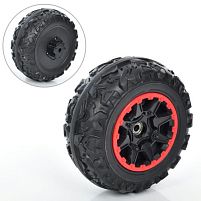 Колесо для дитячого електроквадроцикла Bambi Racer M 4959-EVA WHEEL (заднє, Ø25 см/↔10 см/EVA, адаптер під редук. Ø57 мм, отвір під вісь: Ø12 мм)