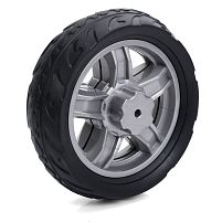 Колесо для дитячого електромотоцикла Bambi Racer M 6288-R-EVA WHEEL (заднє, Ø26 см, ↔7,5 см, EVA, адаптер під редуктор)