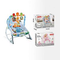 Шезлонг 69897 мелодії, 3 підвіски, заспокійлива вібрація, в коробці