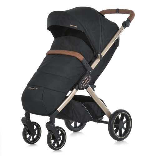 Коляска дитяча прогулянкова El Camino ME 1053G-2 DYNAMIC PRO Special Black фото 3