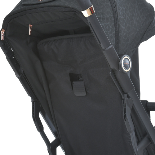 Коляска дитяча прогулянкова El Camino ME 1127-G BEYA Black Leo фото 11