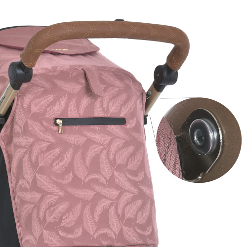 Коляска дитяча прогулянкова El Camino ME 1053G-2 DYNAMIC PRO Special Pink фото 10