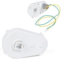 Рульовий редуктор для дитячого електромотоцикла в зборі з мотором Bambi Racer M 6298-ST GEAR (6V, 4000RPM, вісь: 16*16 мм, ↔11,5 см)