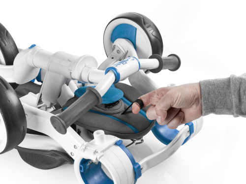 Картинка  Велосипед дитячий триколісний Galileo Strollcycle Синий G-1001-B от магазина cd-market фото 7
