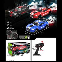 Машина на радіокеруванні YF 668 RC 18 3 кольори, акумулятор 7.4 V, пульт 2.4 GHz, дрифт, 4WD, масштаб 1:16, підсвічування, парогенератор, змінні