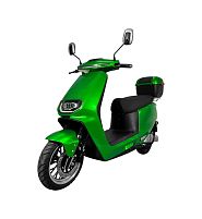 Картинка  Електроскутер Aima GTX Green (колеса: Ø12", акб: 72V/30Ah/Li-ion/з'ємна, мотор: 2000W, пробіг на одному заряді до 80 км, до 70 км/год, зелений) магазин cd-market