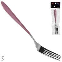 Виделка столова SS "Pink mat" 3шт/наб 20.3см Stenson R91610