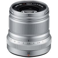 Картинка  Объектив Fujifilm XF 50mm F2.0 R WR Silver (16536623) магазин cd-market