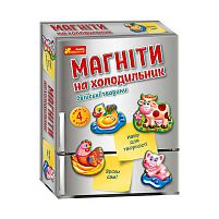 Магніти на холодильник. Свійські тварини ЧУДИК 10100633У "Ранок"