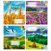 Зошит "Природа України" 12 арк., 12-К-927 клітинка, ЦІНА ЗА 32 ШТУКИ В УПАКОВЦІ ВИДАЄТЬСЯ МІКС ВИДІВ