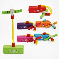 Дитячий джампінг С 67942 підсвічування, пискавка, в пакеті, ВИДАЄТЬСЯ ТІЛЬКИ МІКС ВИДІВ