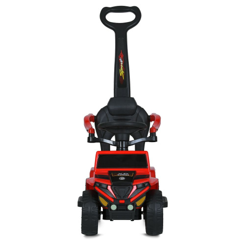 Каталка-толокар Bambi M 5805EL-3 (колеса: Ø7,1"/EVA, батьк. ручка, страхувальний бампер, сидіння: шкіра, музика, до 25 кг) фото 3