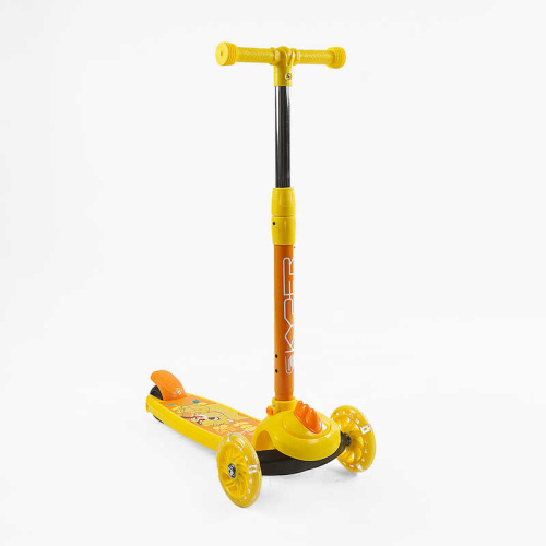 Самокат триколісний Skyper CY-85812 (колеса: передні Ø4.33"/заднє Ø2.95"/PU, рама: алюміній, до 50 кг)