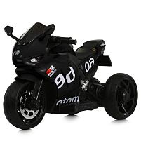 Електромотоцикл дитячий триколісний Bambi Racer M 6265EL-2 (колеса: Ø10,6"/EVA, акк. 12V/4,5Ah, мотор: 2*12V/35W, до 8 км/г, до 30 кг)