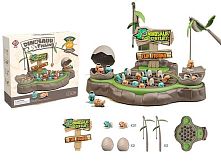 Риболовля BQ 819 B звук, платформа обертається по колу, 2 вудки, 21 динозаврик, в коробці