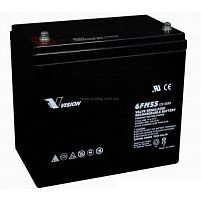 Картинка  Аккумуляторная батарея Vision FM 12V 55Ah (6FM55E-X) магазин cd-market