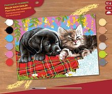 Картинка  Набор для творчества Sequin Art PAINTING BY NUMBERS SENIOR New Friends SA1107 магазин cd-market