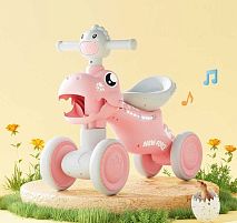 Біговел (велобіг) Joy LK-30721 (чотириколісний, колеса: Ø6"/PU, рама: пластик, підсвітка, музика, до 25 кг)