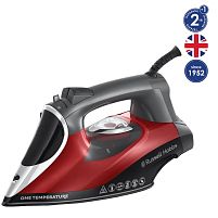 Картинка  Утюг Russell Hobbs  One Temperature, 2600 Вт, Черный, Красный (25090-56) магазин cd-market