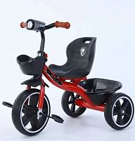 Велосипед дитячий триколісний Best Trike BS-40855 / BS-40-855 (колеса: переднє Ø10"/задні: Ø8"/EVA, рама: сталь, кошик, до 25 кг)