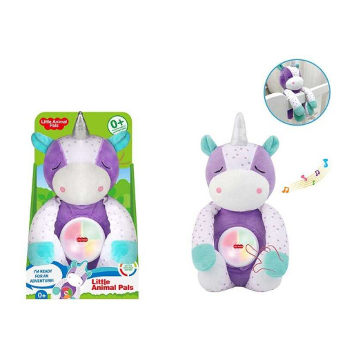 Нічник 1946-2 “Єдиноріг”, підсвічування, мелодії, на батарейках, знімний музичний блок, в коробці