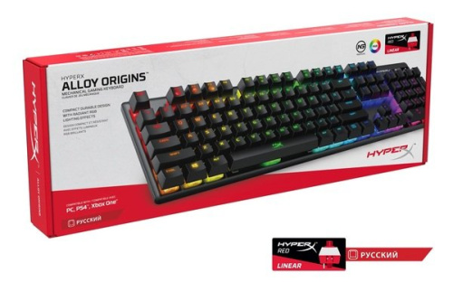Картинка  Клавиатура игровая HyperX Alloy Origins (HX-KB6RDX-RU) от магазина cd-market фото 6