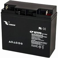 Картинка  Акумуляторна батарея Vision CP 12V 17Ah CP12170H (CP12170HD) магазин cd-market