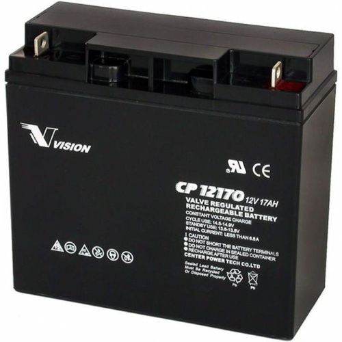 Картинка  Акумуляторна батарея Vision CP 12V 17Ah CP12170H (CP12170HD) от магазина cd-market