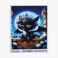 Алмазна мозаїка JS 19980 "TK Group", 30x20 см, в коробці