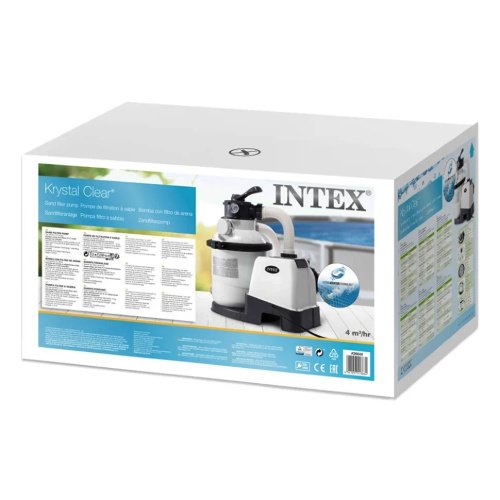 Фільтр-насос пісочний Intex 26646 (7900 л/год., 23 кг., 250W, для басейнів об'ємом 1100-40000 л., таймер, підключення Ø38 мм.) фото 3