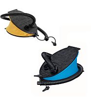 Насос ножний BestWay 62023 «Bellows Foot Pump» (об'єм: 0.8 L, 3 насадки, шланг 1 м., надування/здування)