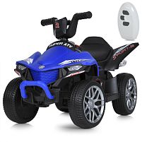 Електроквадроцикл дитячий Bambi Racer M 5730ELR-4 (колеса: Ø8.7"/EVA, акк. 12V/7Ah, мотор: 2*12V/25W, до 5 км/г, до 25 кг)