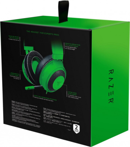 Картинка  Гарнитура Razer Kraken Green (RZ04-02830200-R3M1) от магазина cd-market фото 6