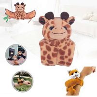 М’яка іграшка-браслет 034-15 чіпляється лапками на руку