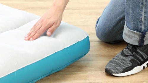 Надувний матрац Intex 67998 «Camping Mat» (20*72*189 см, 23 см з підголівником, одномісний, до 136 кг) фото 7