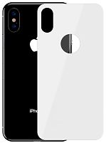 Картинка  Защитное стекло Baseus для iPhone XS 0.3mm Full rear protector, White (SGAPIPH58-BM02) магазин cd-market