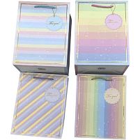 Пакет подарунковий паперовий M "For You" 26*32*10см Stenson R40784-M