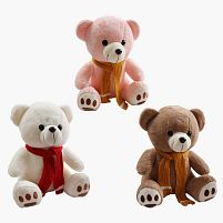 М`яка іграшка M 18520 3 види, “Ведмідь”, висота 42 см, ВИДАЄТЬСЯ ТІЛЬКИ МІКС ВИДІВ