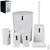 Набір для ванної 6пр/наб 21*21*28см Stenson R100763
