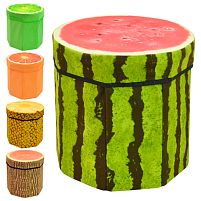 Тумба-пуф складаний "Fruits" 35*32см Stenson R33430-M