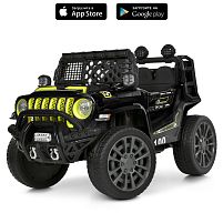 Електромобіль дитячий Bambi Racer M 6356EBLR-2-5 (колеса: Ø11"/EVA, акк: 12V/7Ah, мотор: 4*12V/25W, до 5 км/г, до 30 кг)